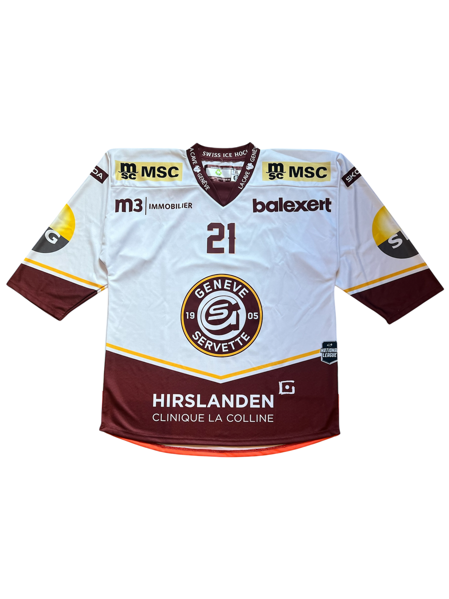 Geneve Servette HC Tim Berni signed Jersey