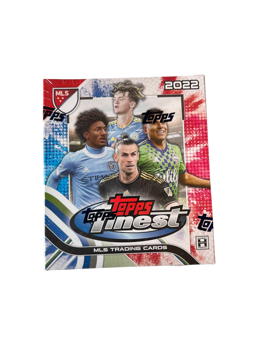 2022 Topps Finest MLS Football Mini-Box (with 1 Chrome Autograph)
