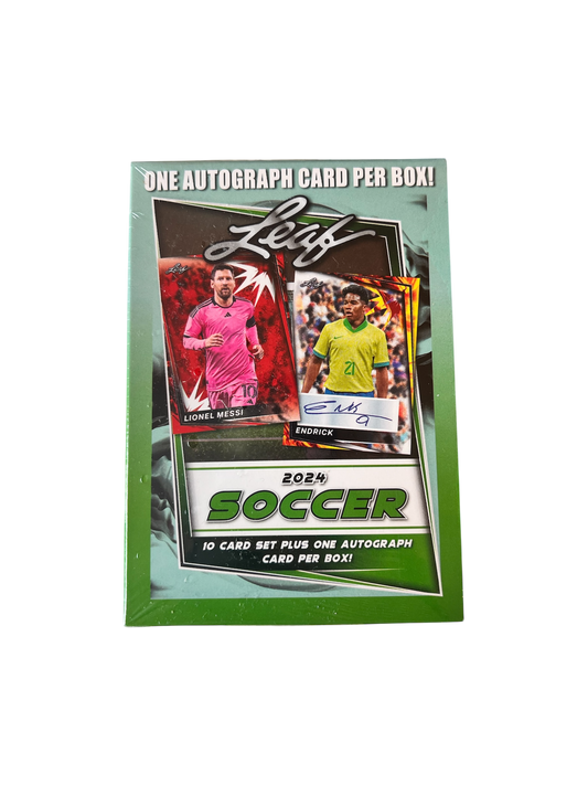 2024 Leaf Soccer Football Box (with 1 Autograph)
