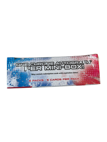 2022 Topps Finest MLS Football Mini-Box (with 1 Chrome Autograph)