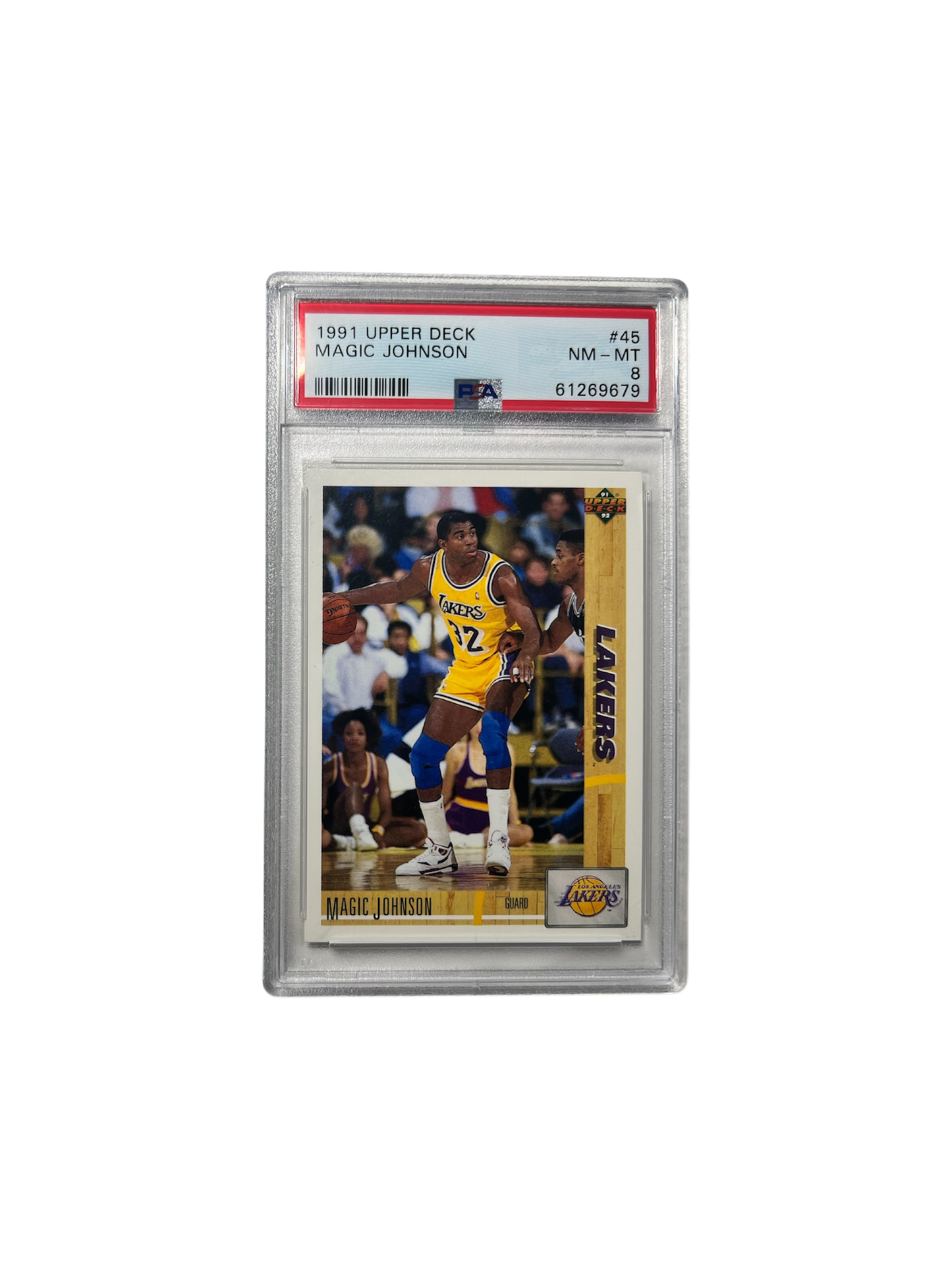 1993 Fleer Shaquille O'Neal #231 PSA 8 card