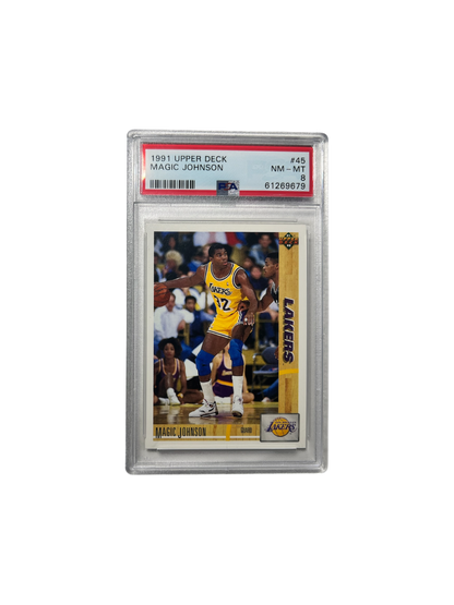 1993 Fleer Shaquille O'Neal #231 PSA 8 card