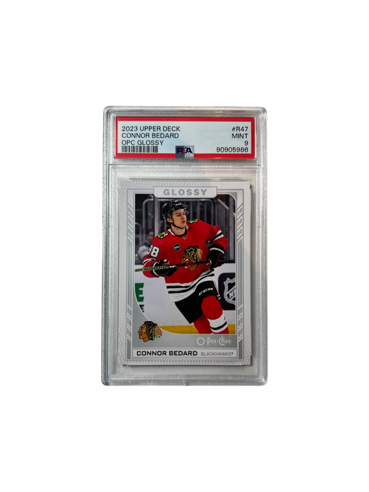 2023 Upper Deck Connor Bedard PSA 9 card