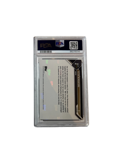 2023 Topps Now Victor Wembanyama Rookie Draft PSA 9 Card