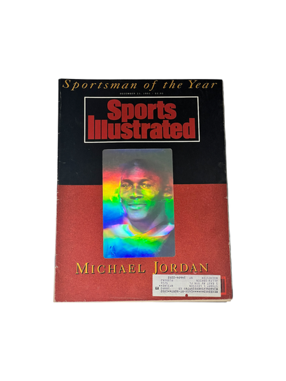 1991 Sports Illustrated Collector Michael Jordan (108 pages) with HOLO cover