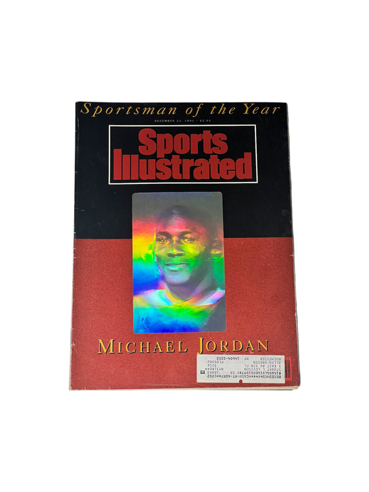 1991 Sports Illustrated Collector Michael Jordan (108 pages) with HOLO cover