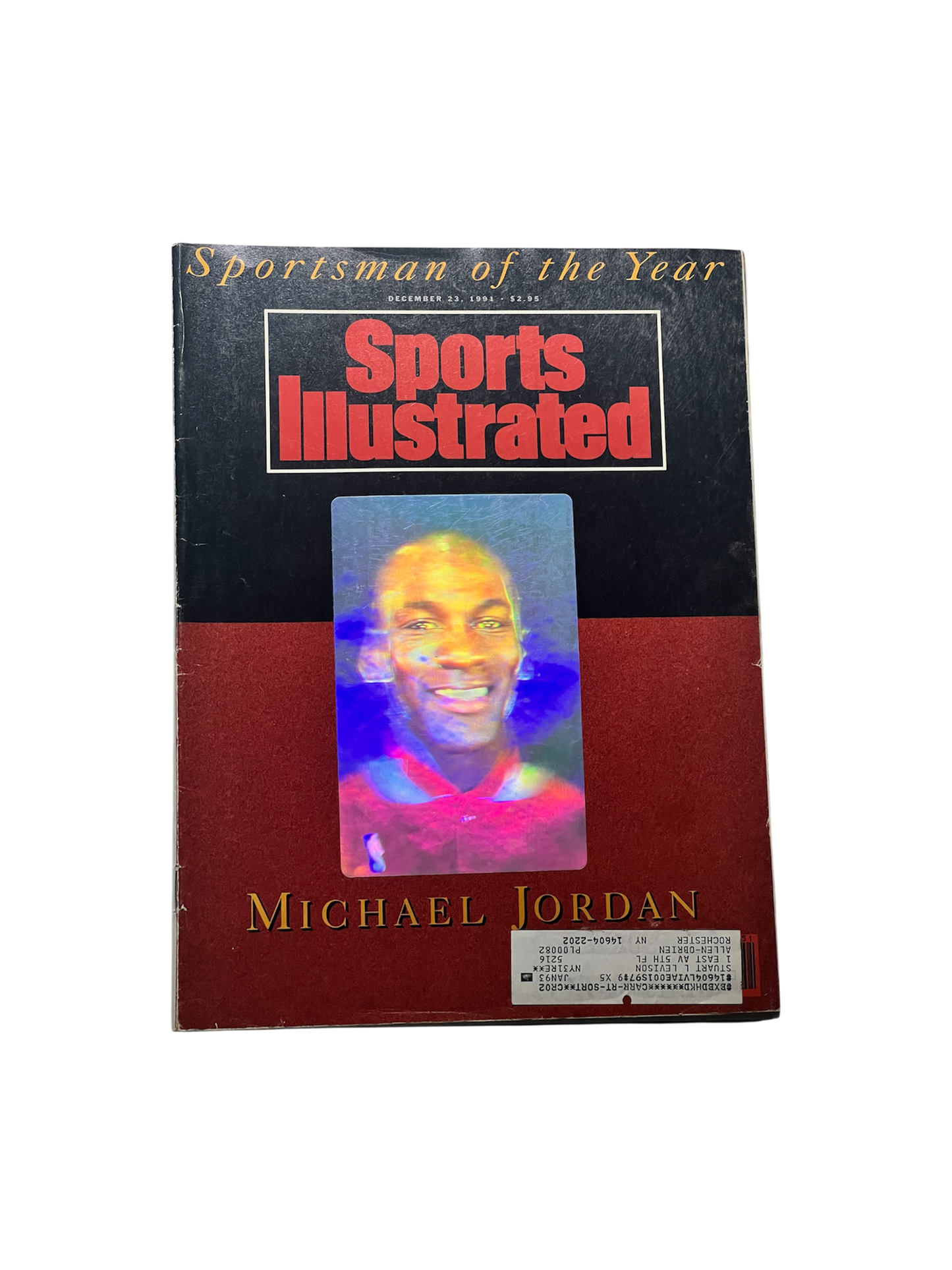 1991 Sports Illustrated Collector Michael Jordan (108 pages) with HOLO cover