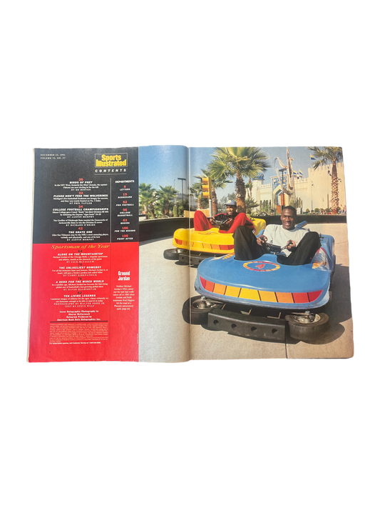 1991 Sports Illustrated Collector Michael Jordan (108 pages) with HOLO cover