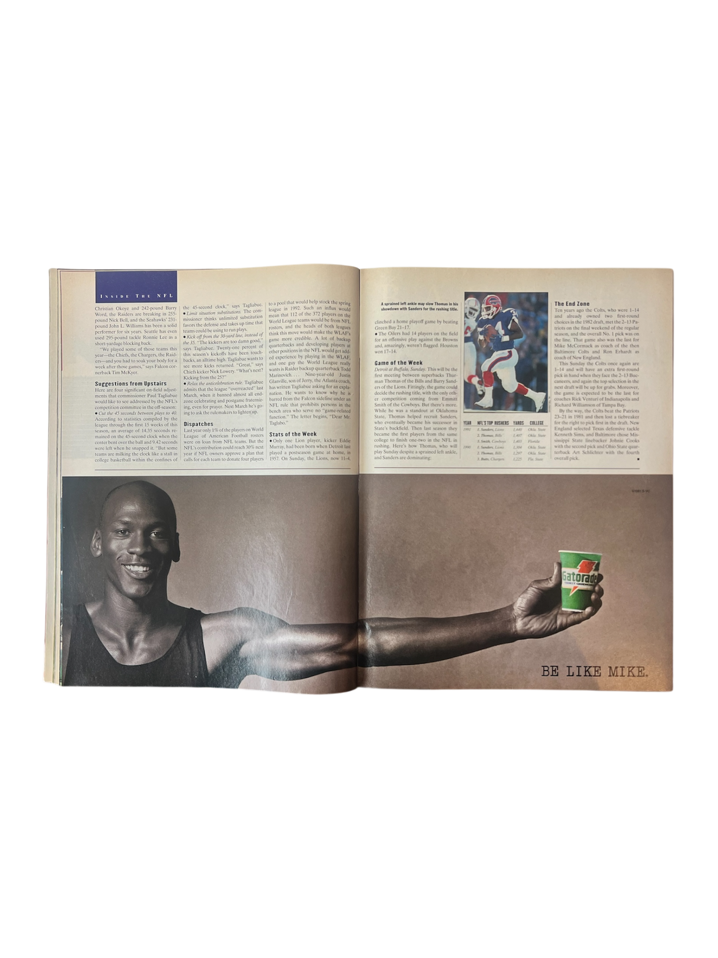 1991 Sports Illustrated Collector Michael Jordan (108 pages) with HOLO cover