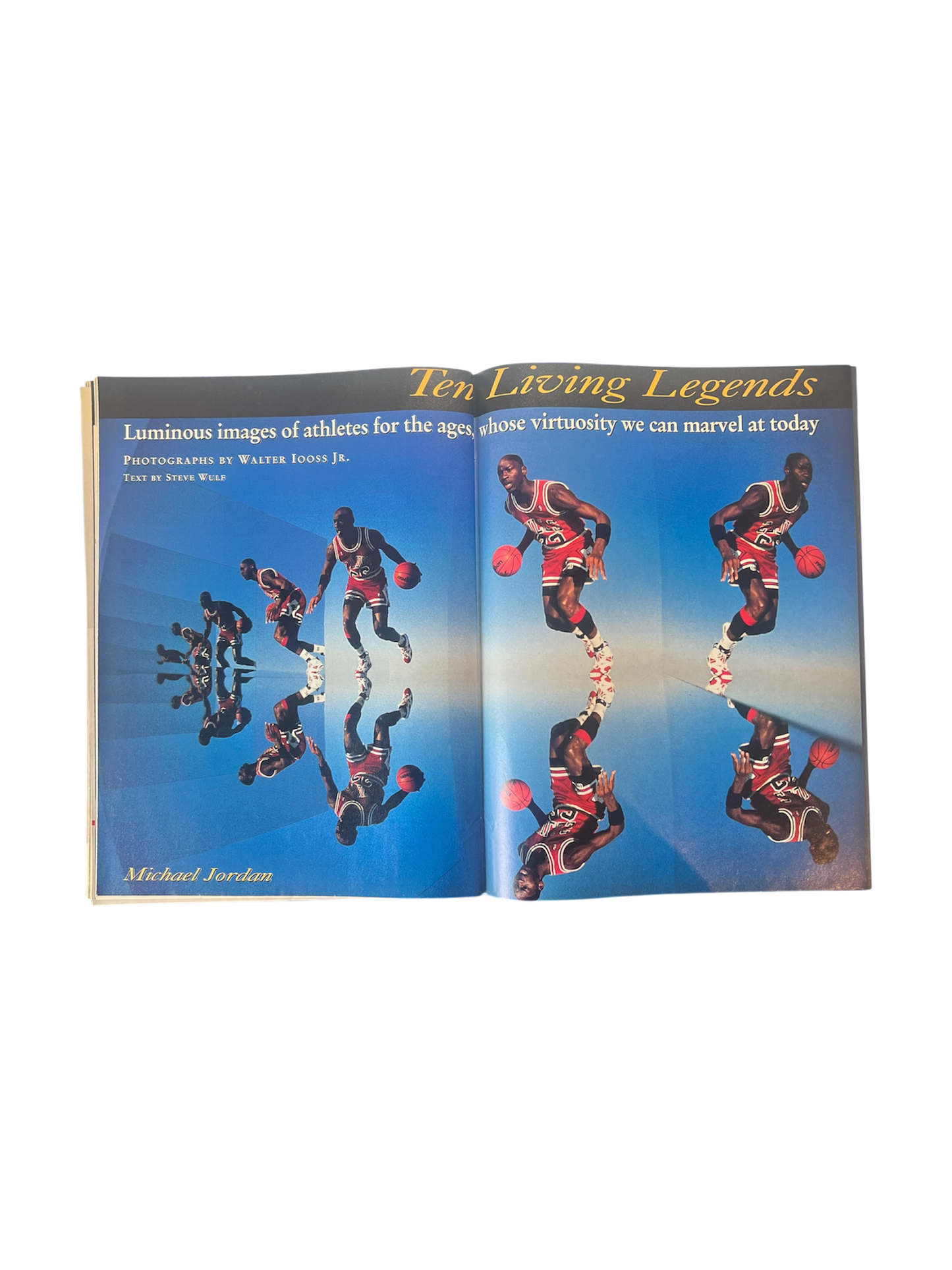 1991 Sports Illustrated Collector Michael Jordan (108 pages) with HOLO cover