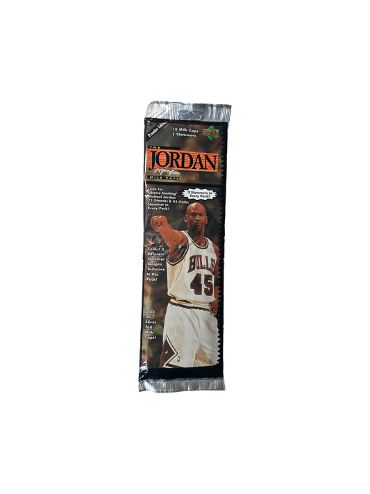 1995 Upper Deck Chicago Bulls Michael Jordan Milk Caps POGs pack