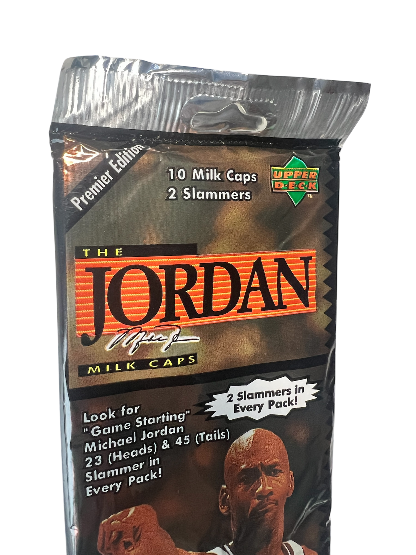 1995 Upper Deck Chicago Bulls Michael Jordan Milk Caps POGs pack