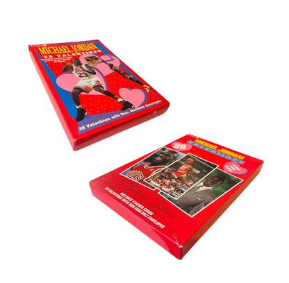 Set of 1991 Cleo Michael Jordan Valentines Collection Card Sealed Boxes