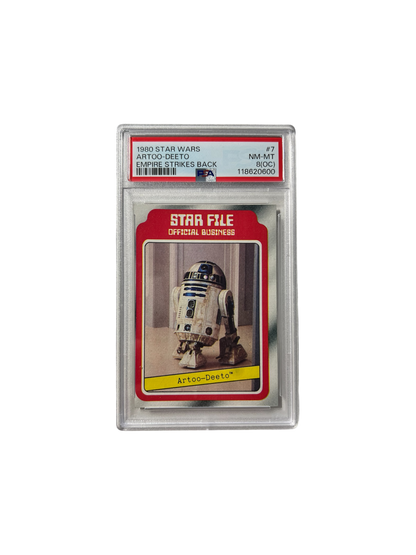 1980 Star Wars Artoo-Deetoo R2D2 Empires Strikes Back PSA Card