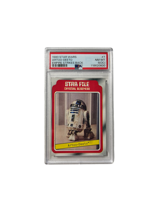 1980 Star Wars Artoo-Deetoo R2D2 Empires Strikes Back PSA Card