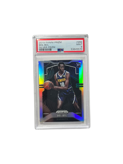 2019 Panini Prizm Bol Bol Silver Prizm PSA Card