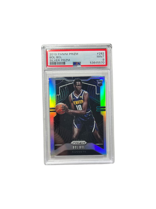 2019 Panini Prizm Bol Bol Silver Prizm PSA Card