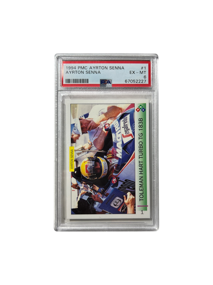 1994 PMC Ayrton Senna PSA Card