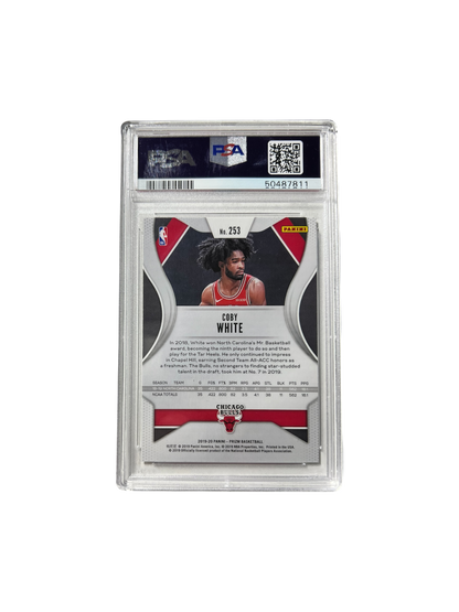 2019 Panini Prizm Coby White PSA Card