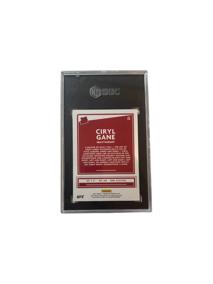 2021 Panini Chronicles UFC Ciryl Gane #28 SGC Card