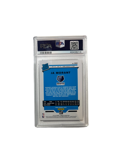 2019 Panini Donruss Ja Morant PSA Card