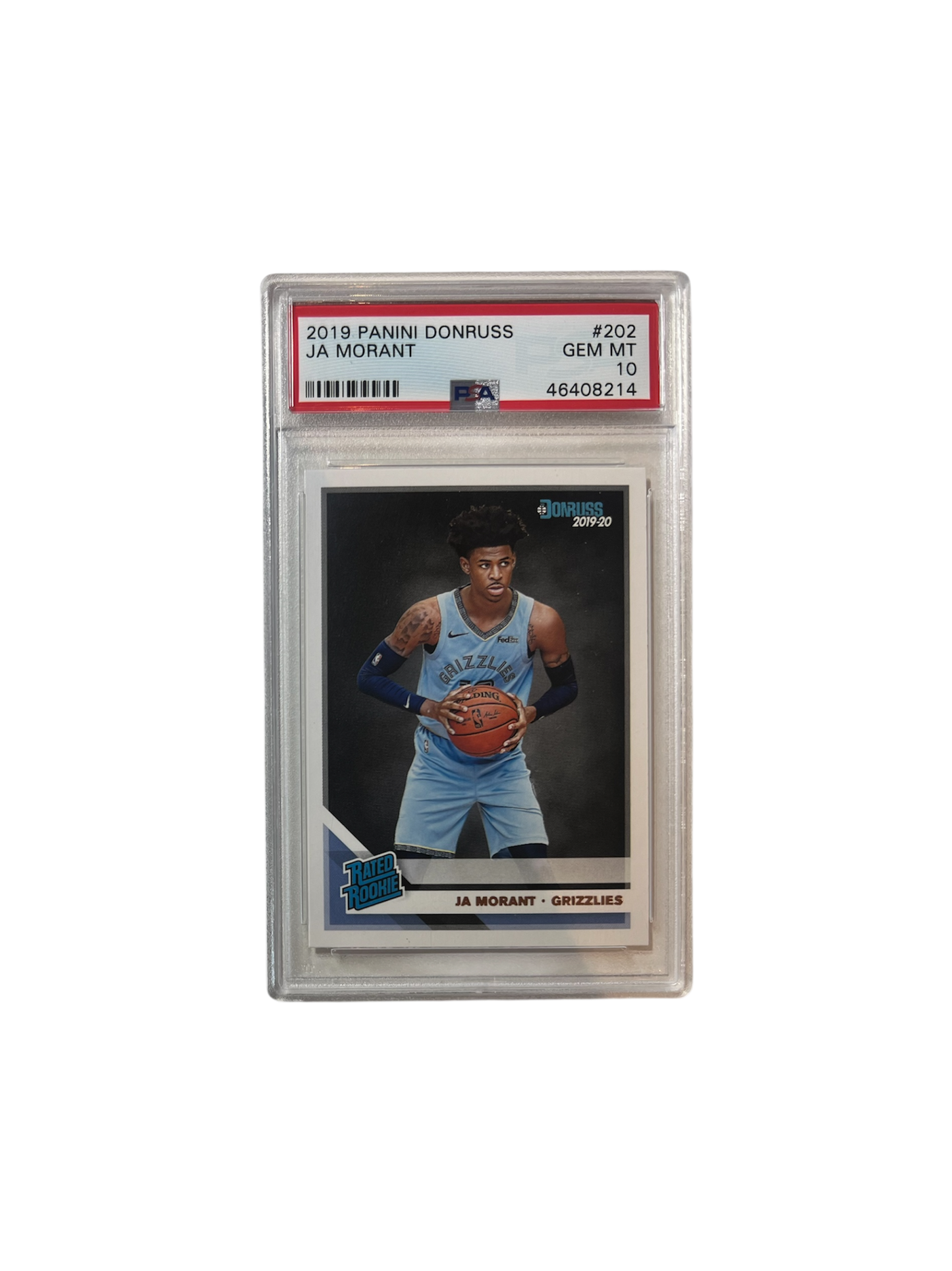 2019 Panini Donruss Ja Morant PSA Card
