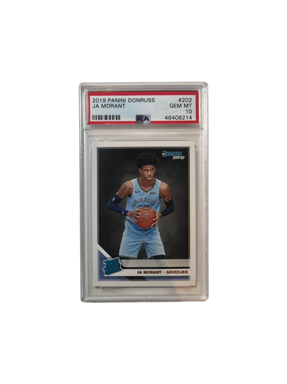 2019 Panini Donruss Ja Morant PSA Card