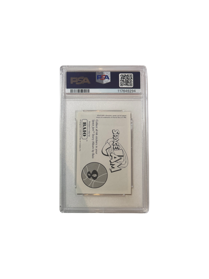 1996 BAIO Space Jam Michael Jordan sticker PSA Card