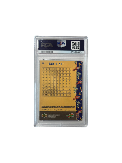 1996 Upper Deck Space Jam Michael Jordan gets a Physical PSA Card