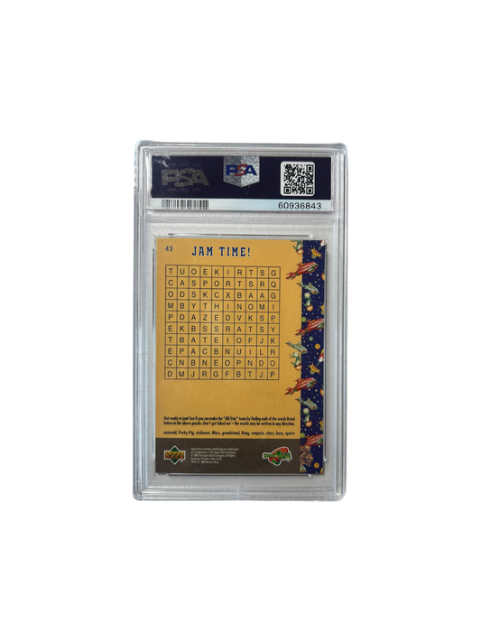 1996 Upper Deck Space Jam Michael Jordan gets a Physical PSA Card