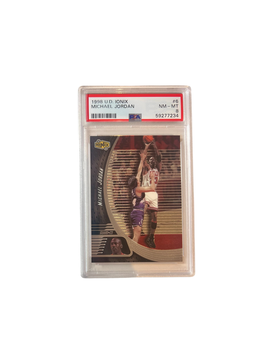 1998 Upper Deck IONIX Michael Jordan #6 PSA Card