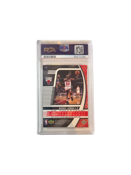 1998 Upper Deck IONIX Michael Jordan #13 PSA Card
