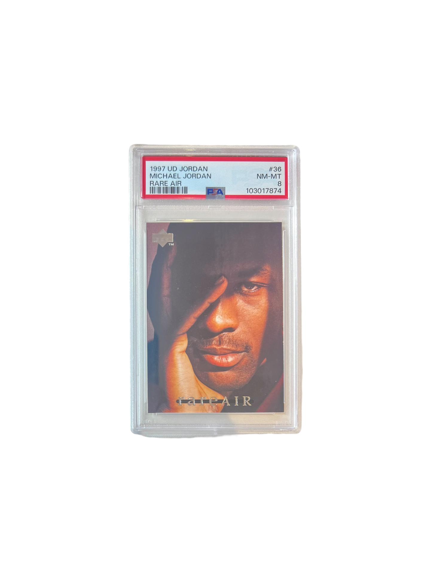 1997 Upper Deck Rare Air Michael Jordan #36 PSA Card