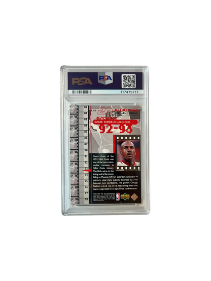 1998 Upper Deck MJ Living Legend Michael Jordan #63 PSA Card