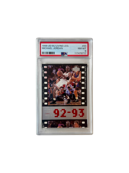 1998 Upper Deck MJ Living Legend Michael Jordan #63 PSA Card