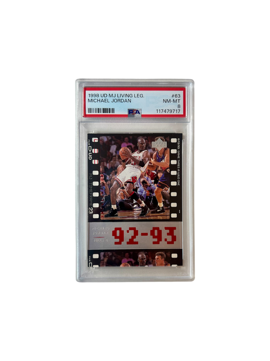 1998 Upper Deck MJ Living Legend Michael Jordan #63 PSA Card