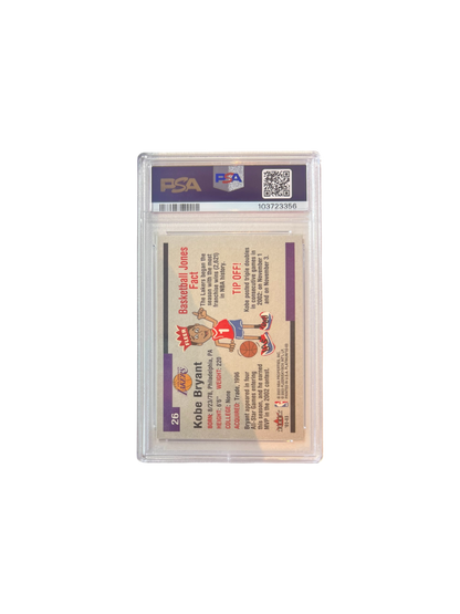 2002 Fleer Platinum Kobe Bryant PSA Card