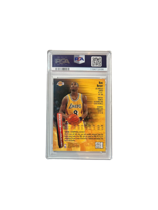 1997 Topps Finest Kobe Bryant PSA Card