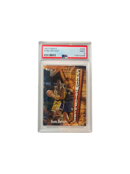 1997 Topps Finest Kobe Bryant PSA Card