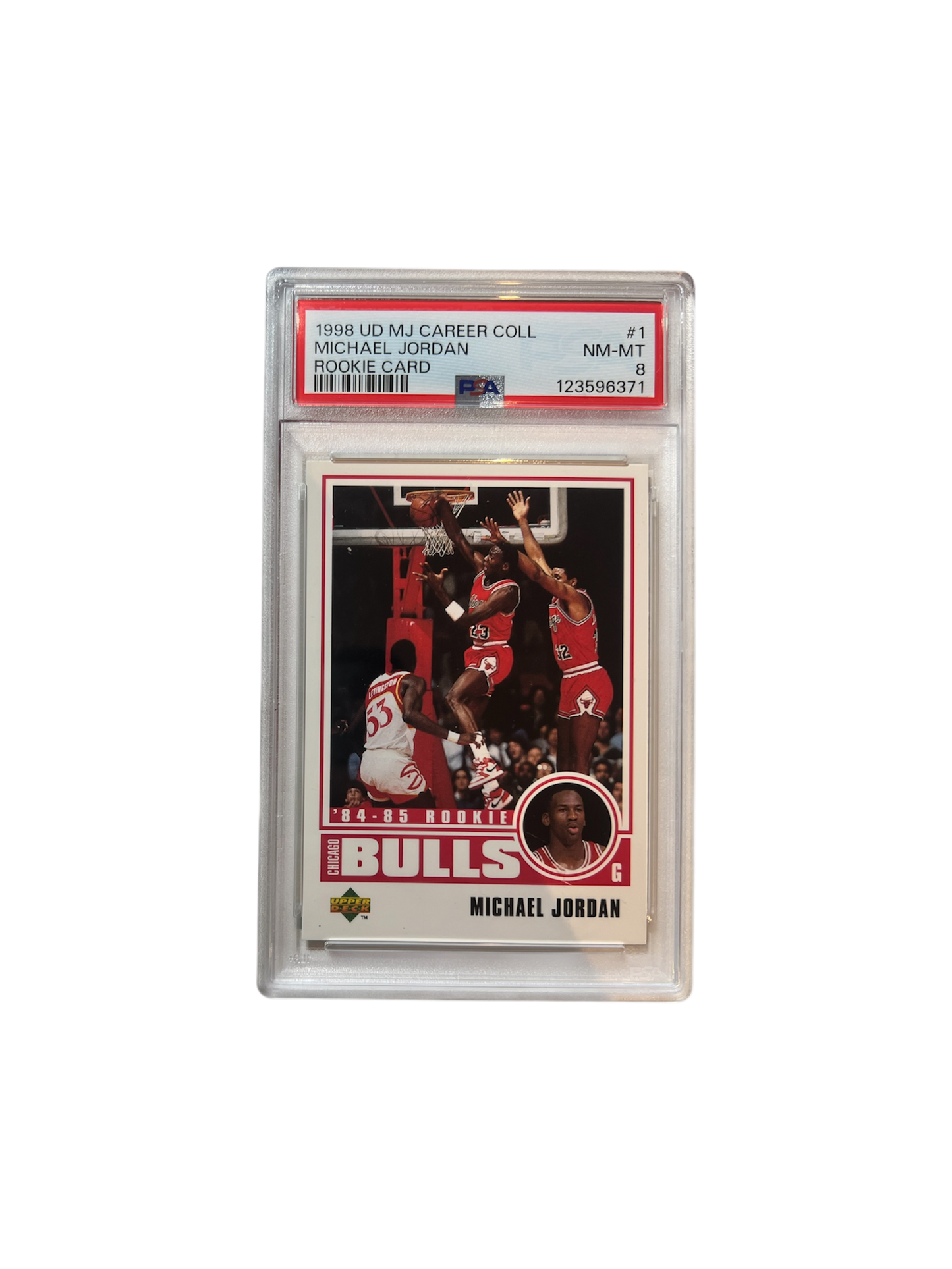 1998 Upper Deck MJ '84 Rookie card Michael Jordan PSA Card