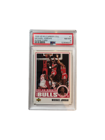 1998 Upper Deck MJ '84 Rookie card Michael Jordan PSA Card
