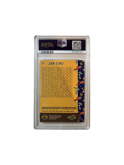 1996 Upper Deck Space Jam Michael Jordan Monstars PSA Card