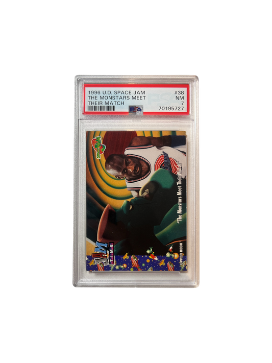 1996 Upper Deck Space Jam Michael Jordan Monstars PSA Card