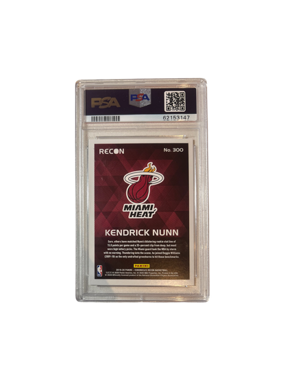2019 Panini Chronicles Kendrick Nunn Rookie RC PSA Card