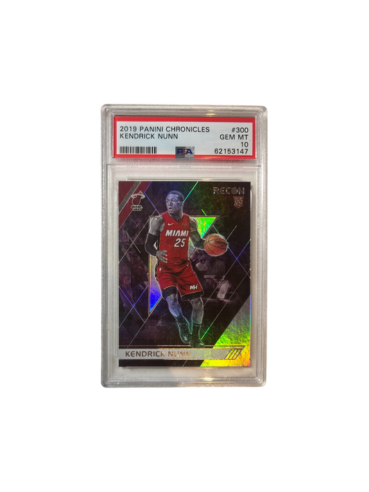 2019 Panini Chronicles Kendrick Nunn Rookie RC PSA Card