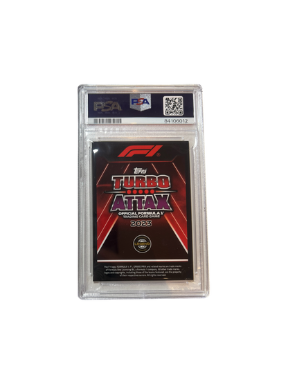 2023 Topps Chrome Formula 1 Alain Prost Turbo PSA Card