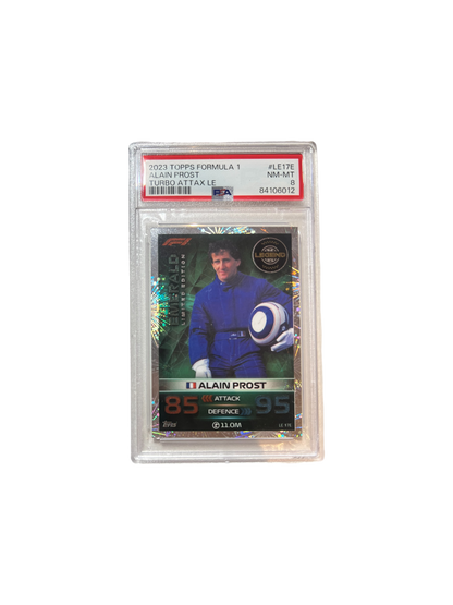 2023 Topps Chrome Formula 1 Alain Prost Turbo PSA Card