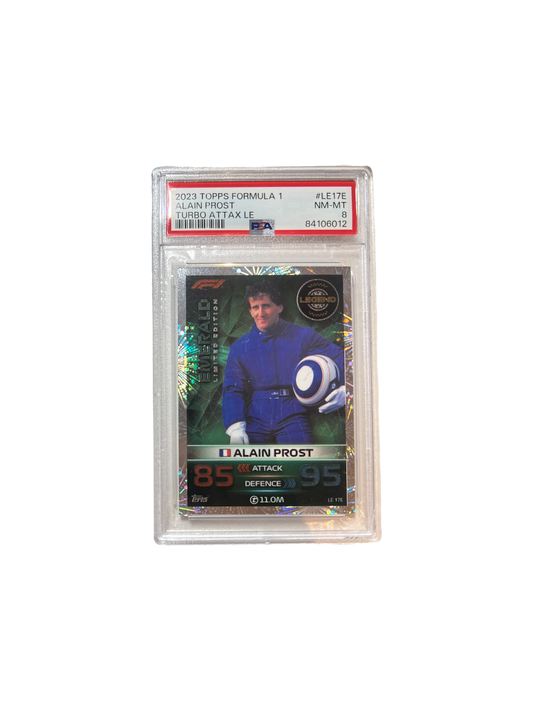 2023 Topps Chrome Formula 1 Alain Prost Turbo PSA Card