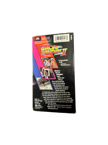 1990s VHS USA original Universal Back to the Future 1, 2 and 3 (English)
