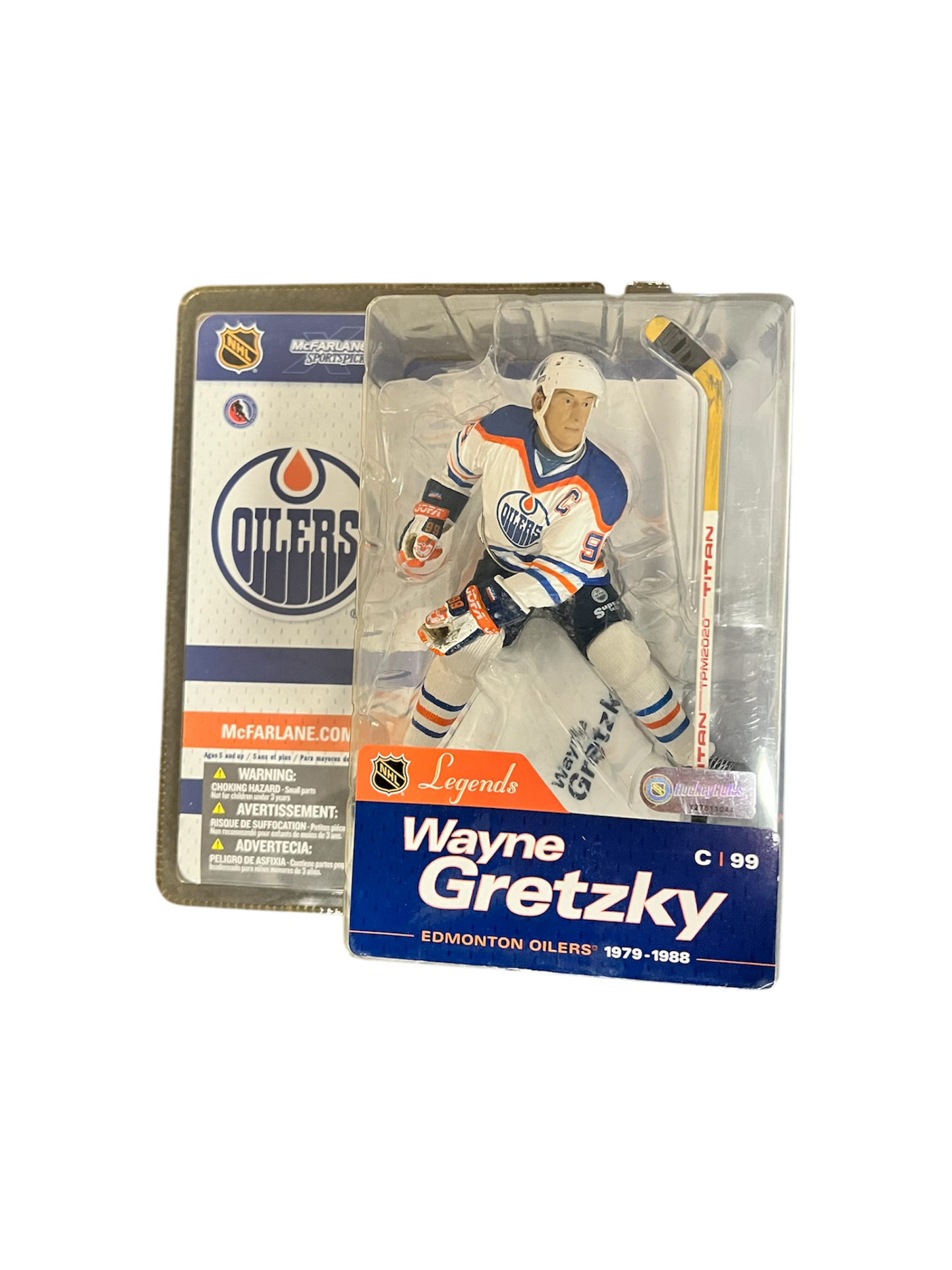 2004 McFarlane Toys Wayne Gretzky Edmonton Oilers Action Figure